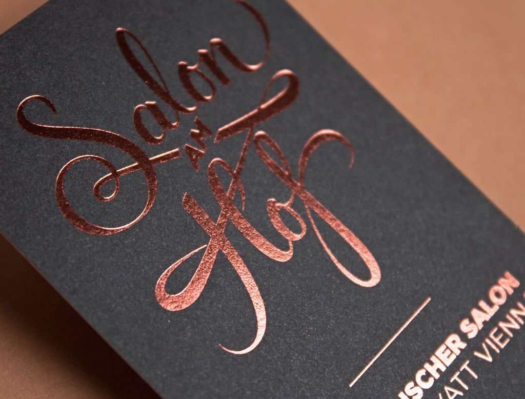 Hot stamping printing on premium bags