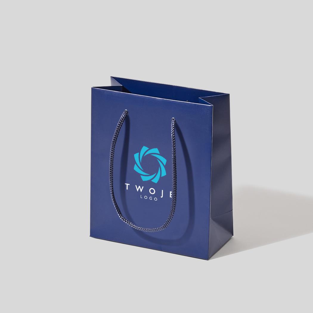 45x12x36 torba papierowa premium czerwona laminowana matowa z nadrukiem reklamowym CCM_red_45x12x36_print