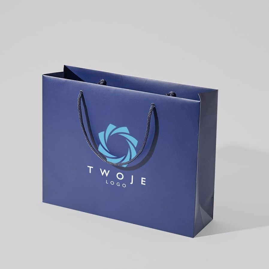 45x12x36 torba papierowa premium czerwona laminowana matowa z nadrukiem reklamowym CCM_red_45x12x36_print