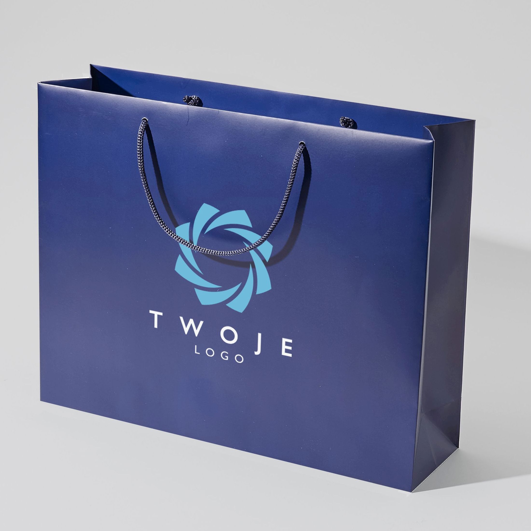 45x12x36 torba papierowa premium czerwona laminowana matowa z nadrukiem reklamowym CCM_red_45x12x36_print