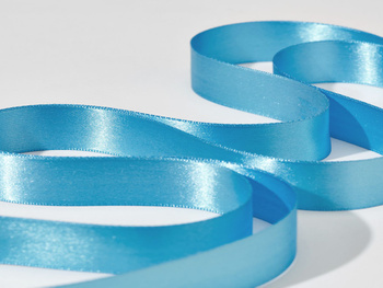 Wstążka satynowa premium 15 mm kolor jasno niebieski błękitny