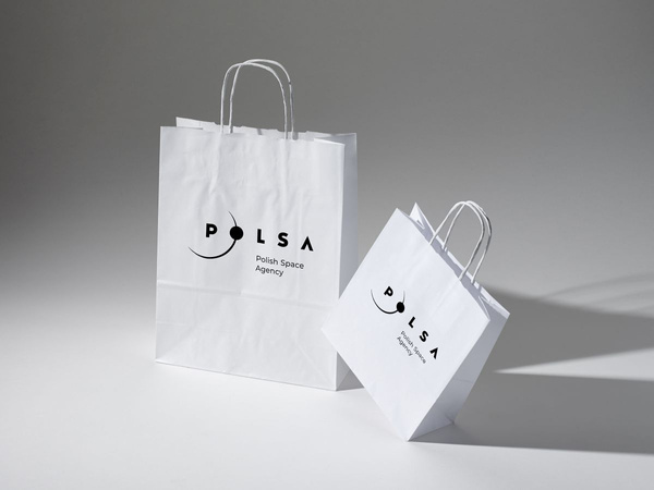 22x10x28 torba papierowa biała ekologiczna kraft z nadrukiem reklamowym 