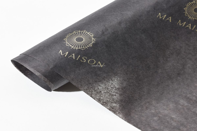 bibuła zielona satynowa do pakowania rozmiar 50x74