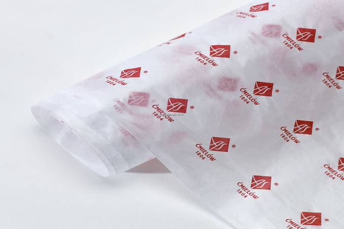 bibuła zielona satynowa do pakowania rozmiar 50x74