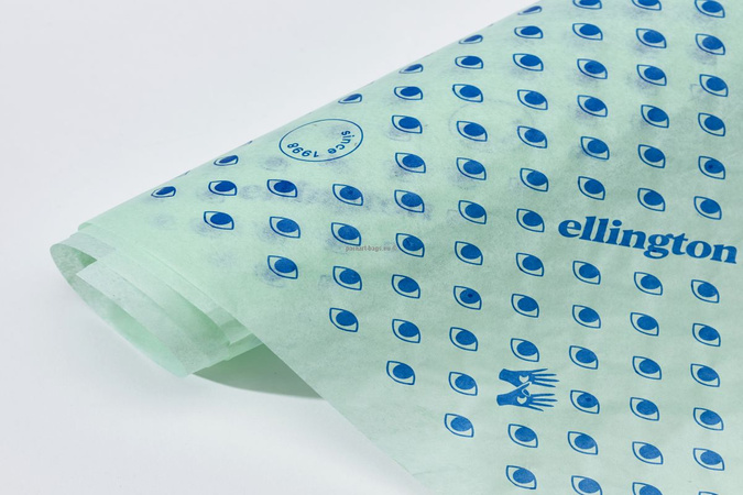 bibuła zielona satynowa do pakowania rozmiar 50x74