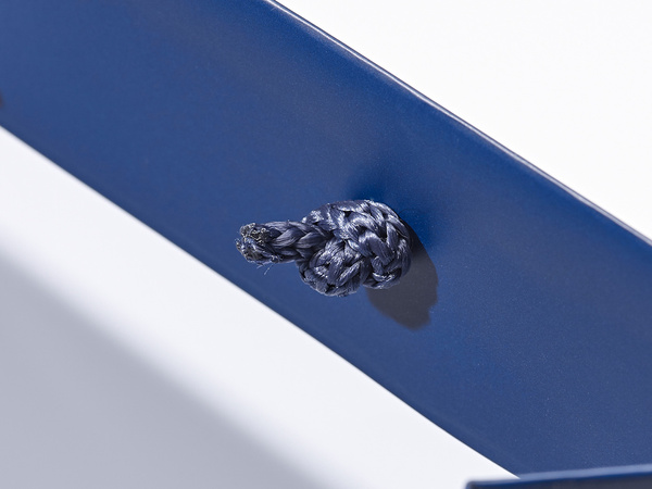 24x9x20 torba papierowa premium granatowa laminowana matowa z nadrukiem reklamowym