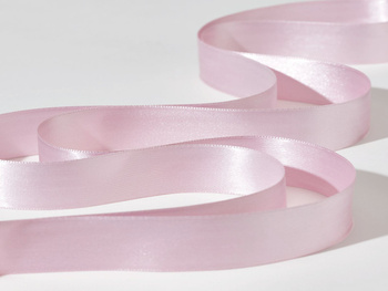 Wstążka satynowa premium 15 mm kolor różowy 
