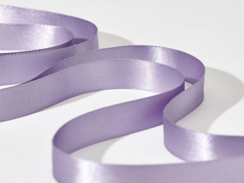 Wstążka satynowa premium 15 mm kolor jasno-fioletowy 